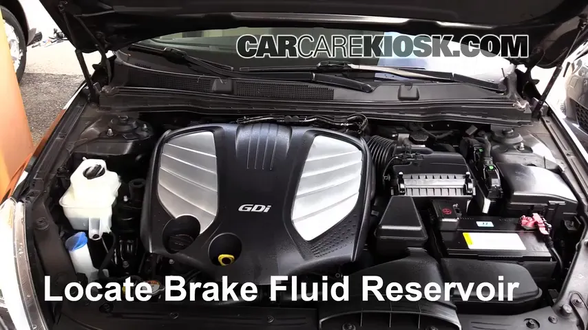 2014 Kia Cadenza Premium 3.3L V6 Brake Fluid